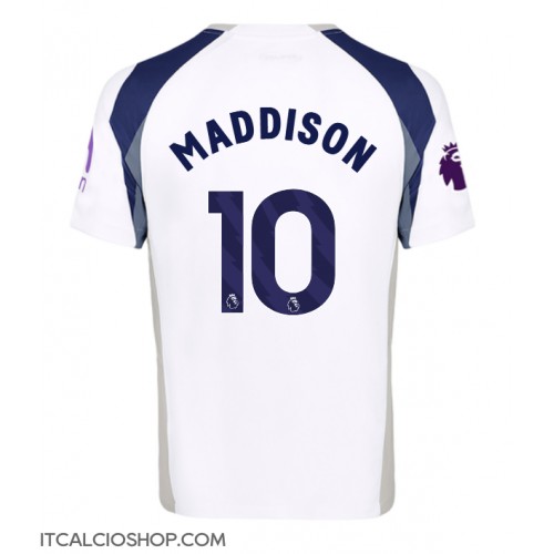 Tottenham Hotspur James Maddison #10 Prima Maglia 2025-26 Manica Corta